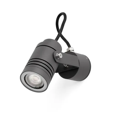 Immagine prodotto di Spot LED da parete per esterni LIT IP54 grigio scuro