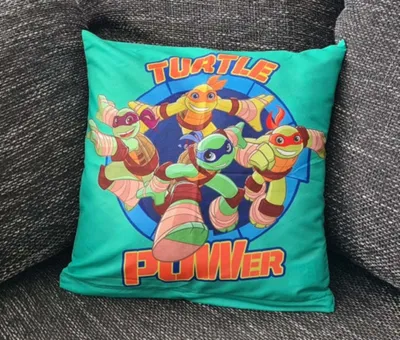 Produktbild von Teenage Mutant Ninja Turtles Kissenbezug - 40cm x 40cm