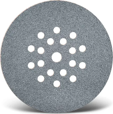 Produktbild von MENZER Platinum Klett-Schleifscheiben, 225 mm, 19-Loch, f. Trockenbauschleifer, Halbedelkorund (25 Stk.) K240