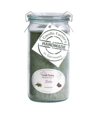 Produktbild von Candle Factory Mini Jumbo, Rund, Grün, Kiefer, 70 h, 1 Stück(e)