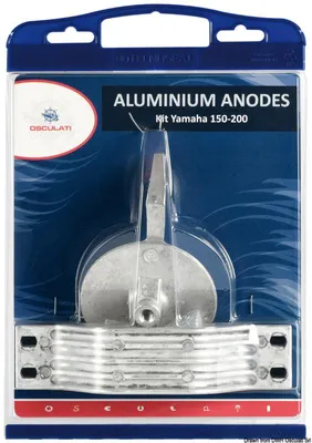 Zdjęcie produktu dla Zestaw anod silników Yamaha 200/250 magnezowych Osculati 43.352.02
