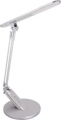 Obrázek produktu pro Stolní lampa LED stmívač s dotykovou funkcí nerezová ocel 46 cm ve stříbrné barvě se změnou barvy 4500 K 500 lm Moderní