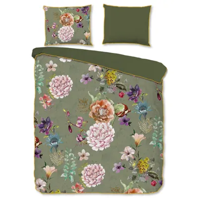 Zdjęcie produktu dla Muller Textiles 20017.48.13, Koc do nakrycia w zestawie, Poszewka na poduszkę dołączona
