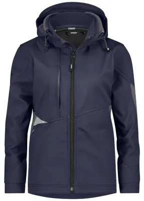 Produktbild von Dassy Softshelljacke Damen Gravity Next 300581 PESRE21 Gr. S nachtblau/anthrazit
