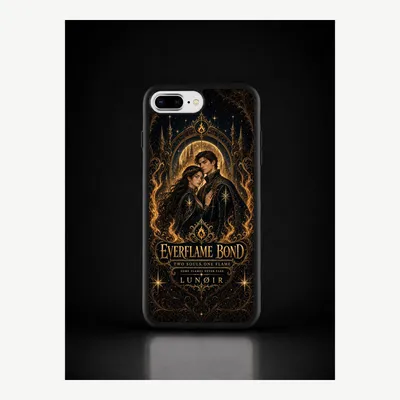 Zdjęcie produktu dla Etui na iPhone 7 / 8 Plus, pokrowiec ochronny z motywem płomieni – LUNØIR ©
