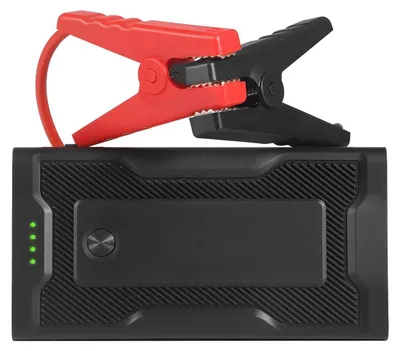 Produktbild von Starthilfe-Gerät, 1000 A Spitzenstrom, Starthilfe-Akku für Autos, tragbarer 12-V-Lithium-Akku, Starthilfe-Powerbank mit 3 Modi, Taschenlampe und Starthilfekabel, für Benzinmotoren bis 5 l Hubraum und Dieselmotoren bis 3 l Hubraum