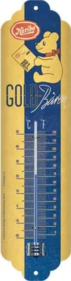 Produktbild von Nostalgic-Art - Thermometer - HARIBO – Goldbären Vintage Gold