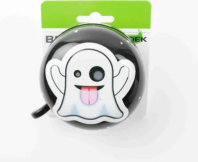 Produktbild von Widek Glocke "Ding Dong Emoji Geist schwarz,weiß