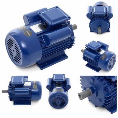 Produktbild von 2,2 kW 220 V Elektromotor, robuste Bauweise | Kraft&Dele, KI-generiertes Bild