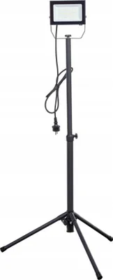 Produktbild von LED Baustrahler mit Stativ 50W 5000lm IP65 Flutlicht für Werkstatt & Baustelle
