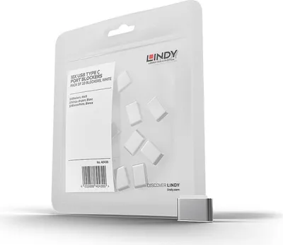 Produktbild von USB Typ C Port Schloss (ohne Schlüssel) (10 Stück, Code Weiß)
