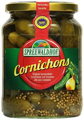 Obrázek produktu pro Spreewaldhof Original okurky s koprem a cibulí 720ml