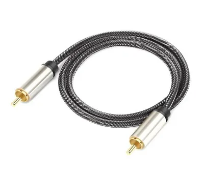 Produktbild von Audio SPDIF Kabel Digital Koaxial Audiokabel RCA Chinch Subwoofer AVR Verstärker
