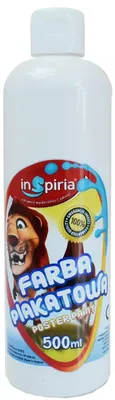 Produktbild von Weiße Acrylfarbe, 500 ml