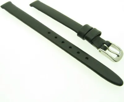 Produktbild von Rece Uhrenarmband Danzig Clip schwarz 6 mm