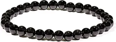 Image de Bracelet Tourmaline Noire --paquet De 2 Pièces - 0,5 Cm
