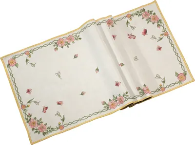 Produktbild von Villeroy & Boch Spring Fantasy Gobelin, Rechteckig, Mehrfarbig, Baumwolle, Polyester, Maschinenwäsche, 40 °C, 490 mm