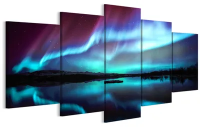 Image de LUMASOUL Tableau sur toile, motif nature, tableaux muraux cadre en bois, Tableau Mural pour Salon & Chambre, 100x50 cm moderne