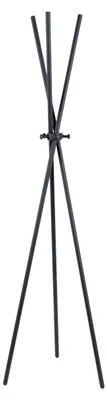 Produktbild von Novel Collection - Garderobe Darwin - Schwarz - 51x44x174 cm