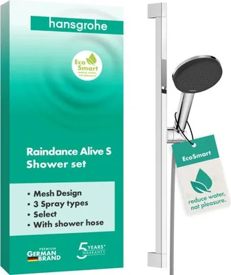 Produktbild von HANSGROHE 24600000 Brauseset Raindance Alive Select S