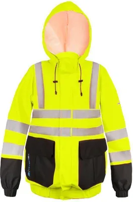 Produktbild von Wasserdichte Warnschutzjacke in Gelb Gr. 48