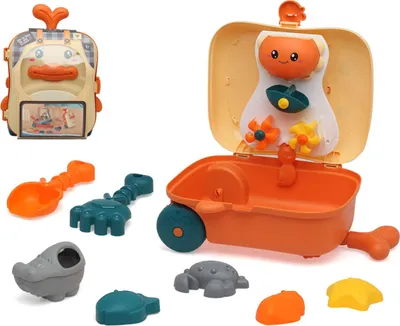 Produktbild von Strandspielzeuge-Set Einkaufswagen 32 x 22 cm