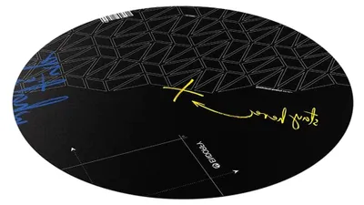 Produktbild von Runde Schutzmatte FP110C für Bürostühle, Durchmesser 110 cm, wasserdicht