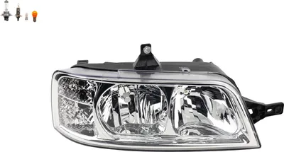 Zdjęcie produktu dla Johns, Reflektory halogenowe HSW pasujące do Fiat Ducato 244 04/ 02- Prawa żarówka 1328425080 1337815080 0001328425080 1347690080 6206E2