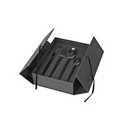 Produktbild von Broste Copenhagen TVIS Besteckset titanium black 16tlg.