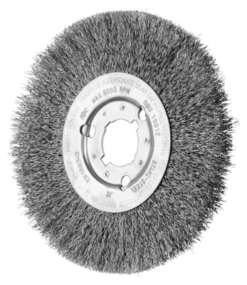 Produktbild von PFERD 43505201, Schleifbürste, Universal, 6000 RPM, Rund, 18 cm, 12 mm