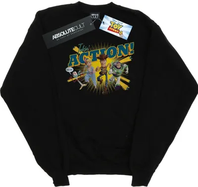 Image de Disney - Sweat-shirt pour homme « Toy Story 4 Takin' Action » BI50207 (L) (noir)
