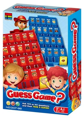 Produktbild von Wer ist es? Spielbrettspiel für 2 Spieler, leicht zu befüllender Rahmen, doppelseitiger Charakterbogen, Ratespiel für Kinder ab 6 Jahren, Familienspiel.