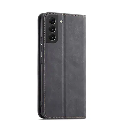 Zdjęcie produktu dla Magnet Fancy Case etui do Samsung Galaxy S22+ (S22 Plus) pokrowiec portfel na karty kartę podstawka czarny