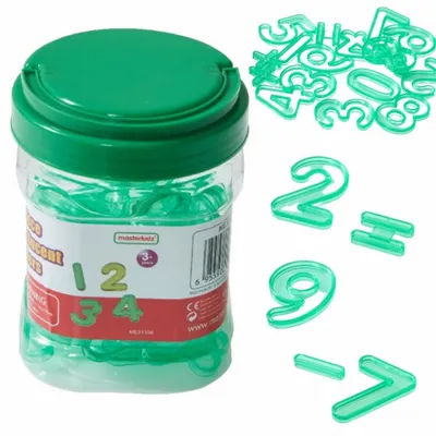 Image de MASTERKIDZ Chiffres transparents pour panneau lumineux LED STEM