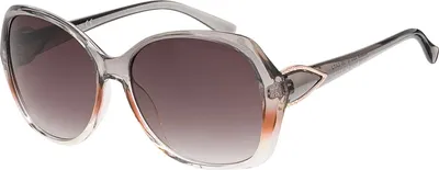 Produktbild von Damen Sonnenbrille Designer UVCE Protection Modern Urlaub Sommer Strand 30479 Grau