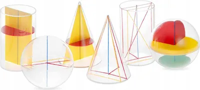 Produktbild von Rotationskörper, 6-tlg., Schule