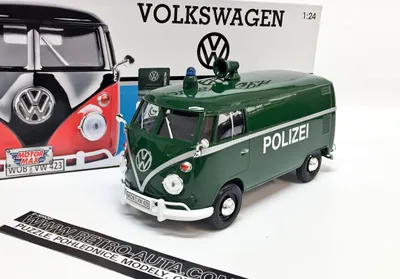 Image de Volkswagen T1 Type2 Livraison POLIZEI MOTORMAX 1:24