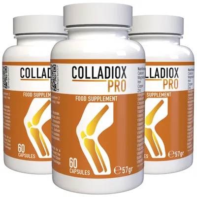 Zdjęcie produktu dla Colladiox Pro - 180 kapsułek (3x 60 kapsułek), opakowanie 3 szt