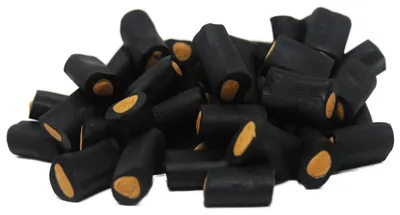 Image de Salmiak Rocks morceaux de réglisse fourrés de confiserie à l'ammoniaque 1000g