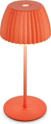 Obrázok produktu pre Riffle Mini LED stolová lampa Dobíjateľná stolová lampa Stmievateľná bezdrôtová dotyková IP44 Oranžová
