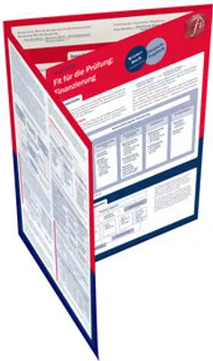 Produktbild von Fit für die Prüfung: Finanzierung
