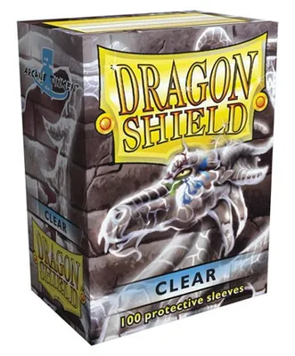 Produktbild von Dragon Shield Standard Sleeves - Clear (100 Sleeves)