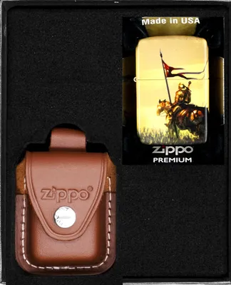 Produktbild von ZIPPO Feuerzeug-Set MEDIEVAL DESIGN Geschenk No2