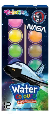 Produktbild von Nasa Colorino Aquarellfarben 12 Farben