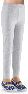 Zdjęcie produktu dla Legginsy dziewczęce Ladeheid wykonane z bawełny, model LAMA03 (kolor: melanż, rozmiar: 104-110)