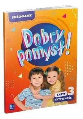 Produktbild von WSiP Dobry pomysł! Sześciolatek. Karty aktywności cz. 3, Edukacyjny, Polski, Broszurowa okładka