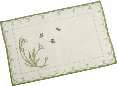 Produktbild von Villeroy & Boch Colourful Spring Gobelin Platzset Schneeglöckchen