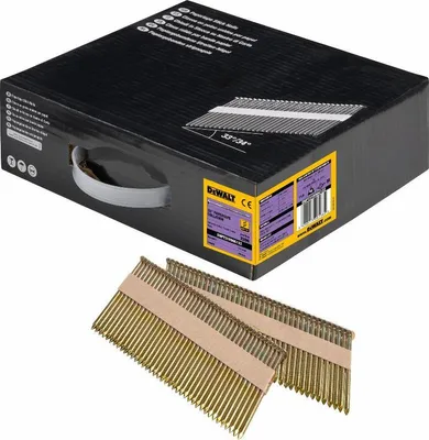Image de Pack de 2200 pointes crantées électro-zinguées 33° DEWALT DNPT28R