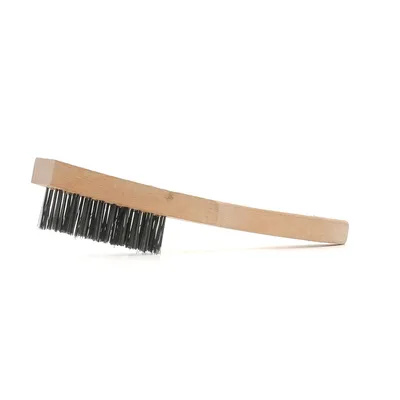 Image de Brosse métallique manuelle 1070 à quatre rangs, avec poignée