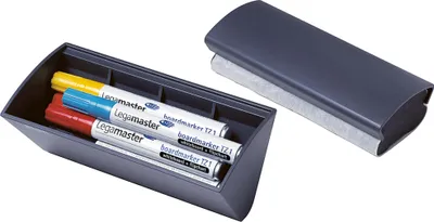 Produktbild von Legamaster Board Assistant anthrazit, Platinenhalter, Anthrazit, Grau, Kunststoff, 70 mm, 170 mm, 170 mm
